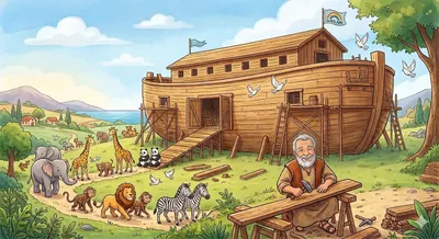 【聖經故事分享】挪亞蓋方舟