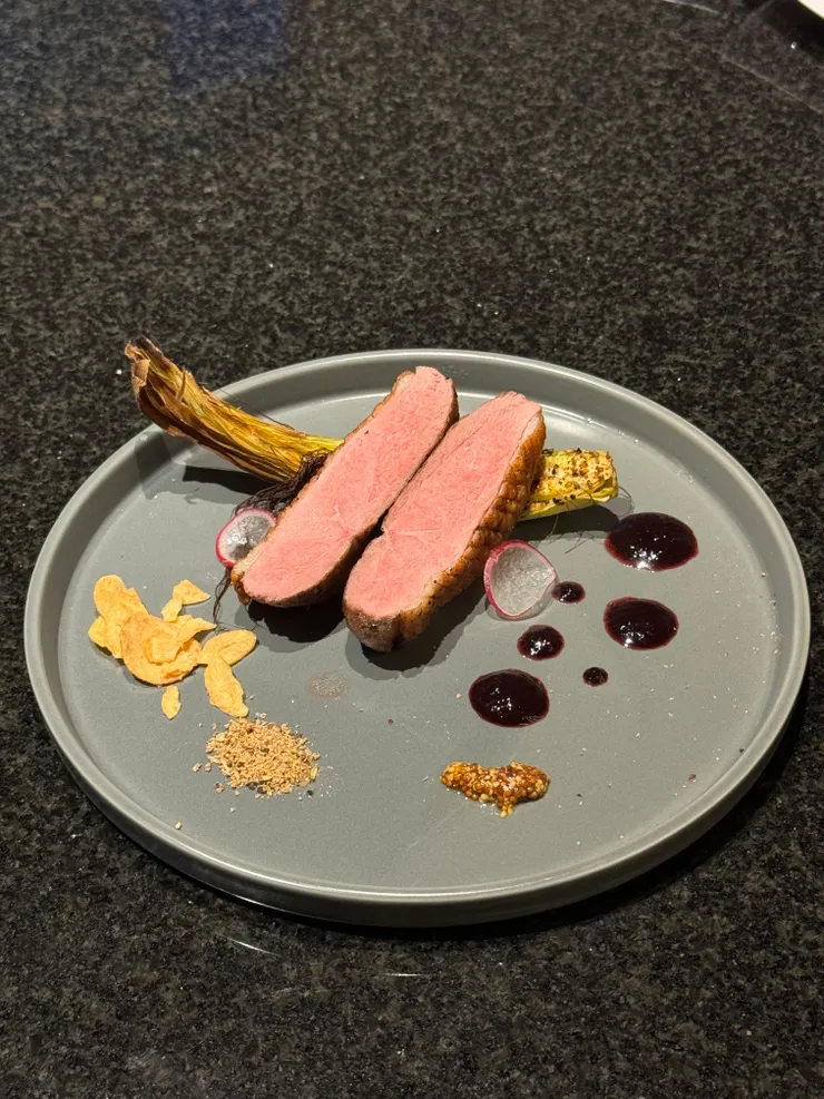 主餐:櫻桃鴨胸 $980