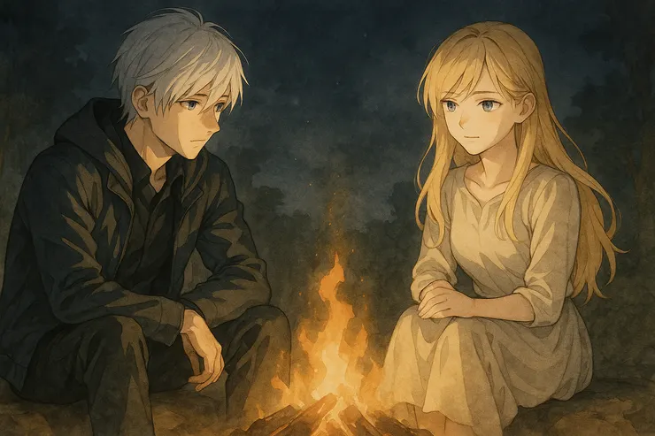 葉玗空和白彩苓