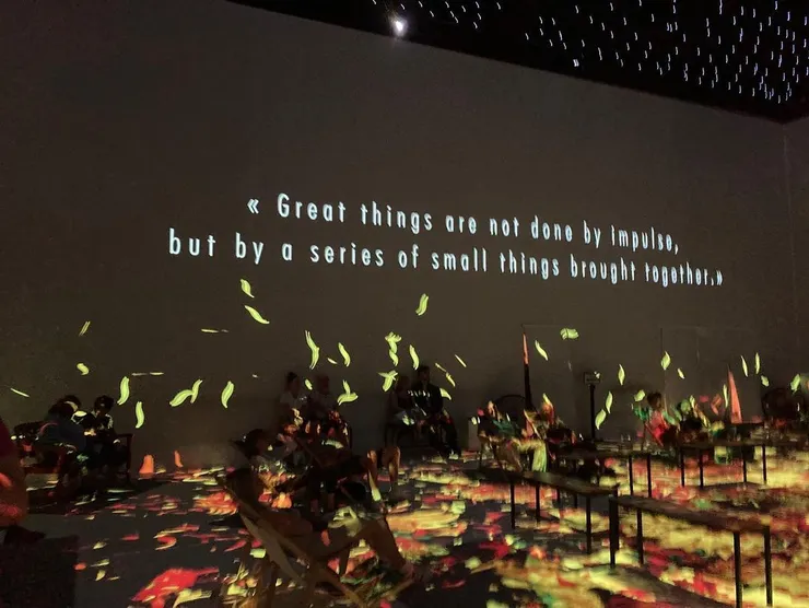 Great things are not done by impulse, but by a series of small things brought together --- 梵高名句