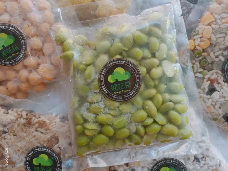 綠花朵蔬食手作──薄鹽毛豆仁