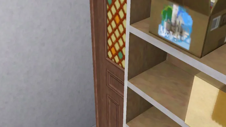 這是員工洗手間的門。