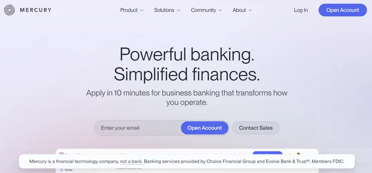Mercury 官網