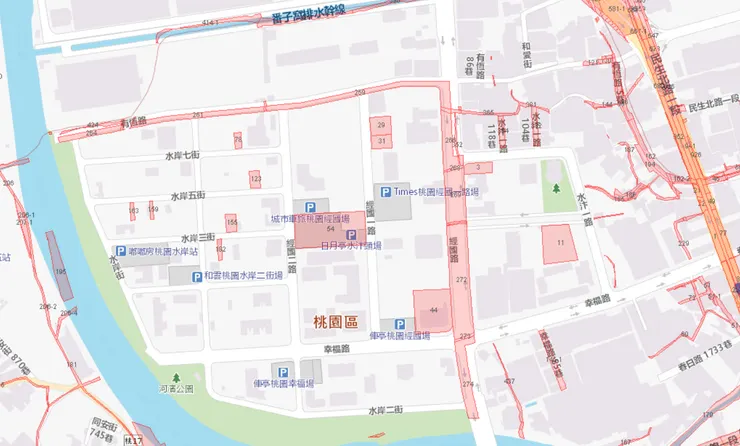 公有土地(資訊來源:地籍圖資網路便民服務系統截圖)