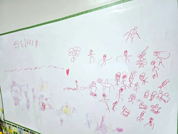 體驗愛塗鴉寶貝看過來!可自由裁切、牆壁、木板隨處可黏、白板