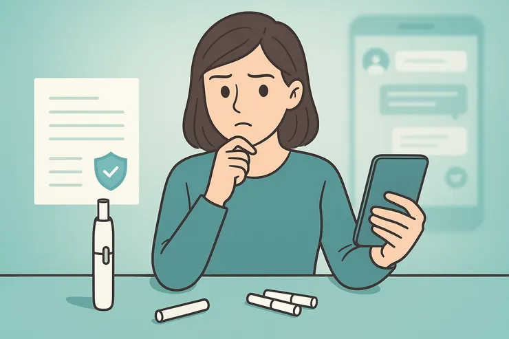 面對現實需求與健康、法律風險，買加熱菸耗材前，先想清楚自己在承擔什麼。