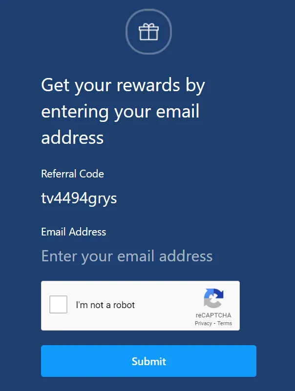 點進連結輸入email即可開始申辦