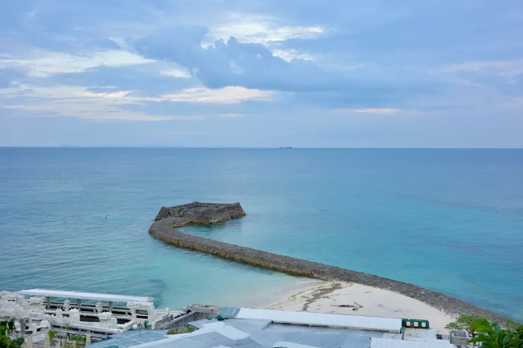 Gala青海附近的海景