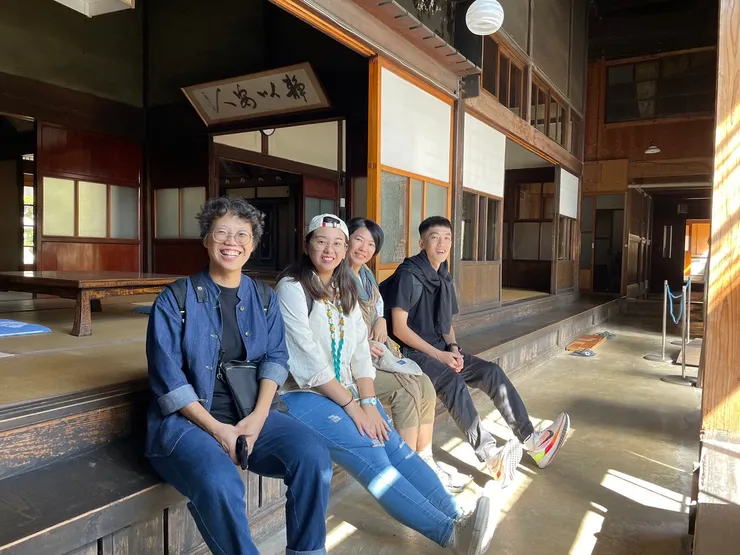 去參觀金山町內美麗的百年老民宅