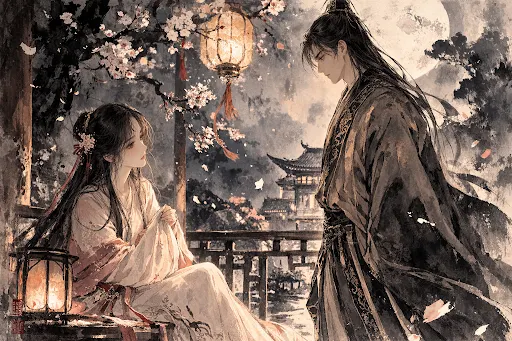 梁练伟江湖穆念慈与杨康场景