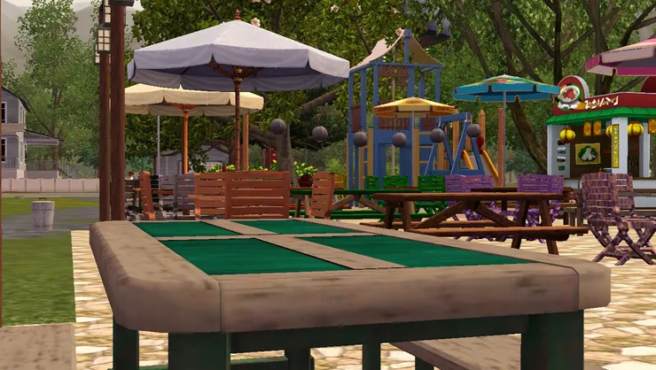 還有餐桌椅，買後可以坐下來慢慢品嚐。