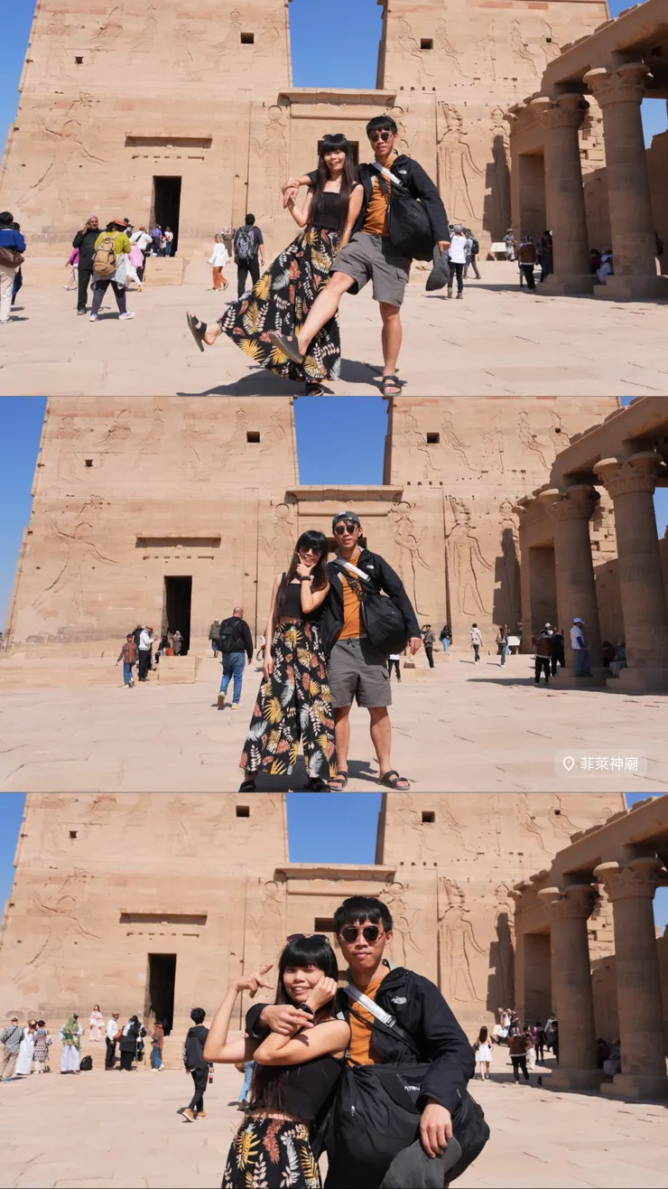 最後來個觀光客三連拍做結尾哩 ><