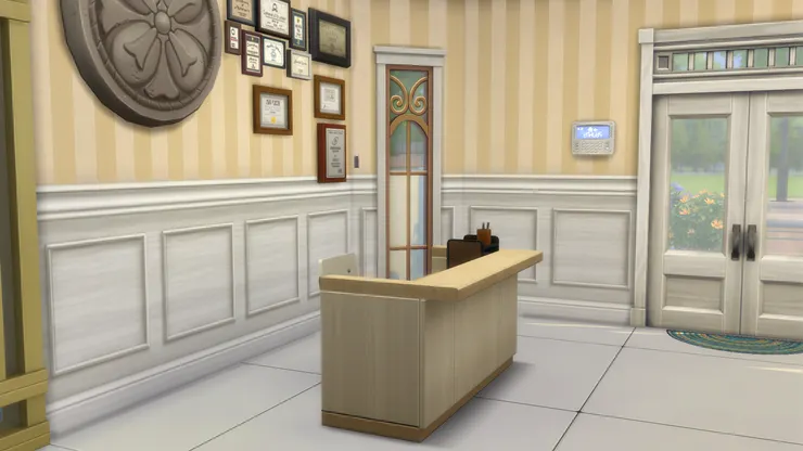 我很喜歡這個斜角和窗戶，打破了一貫的方正呆板。