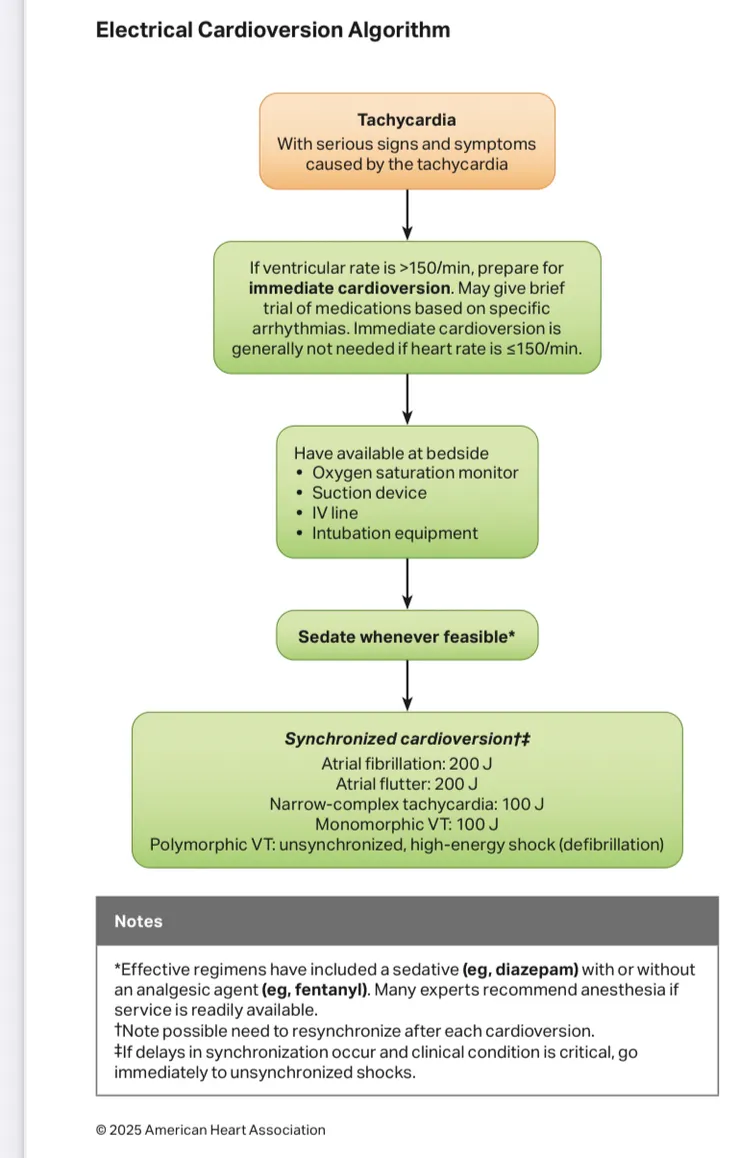 電擊劑量更新（2025 AHA)