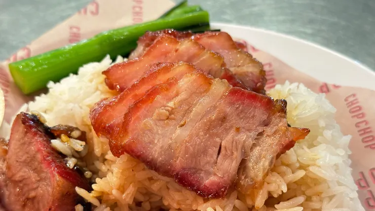 一樣是三層肉，但層次未及新桂香分明，不過調味不錯，也是好吃！