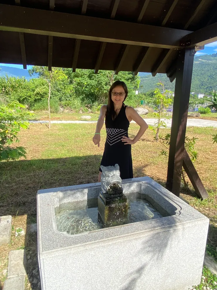 許願池