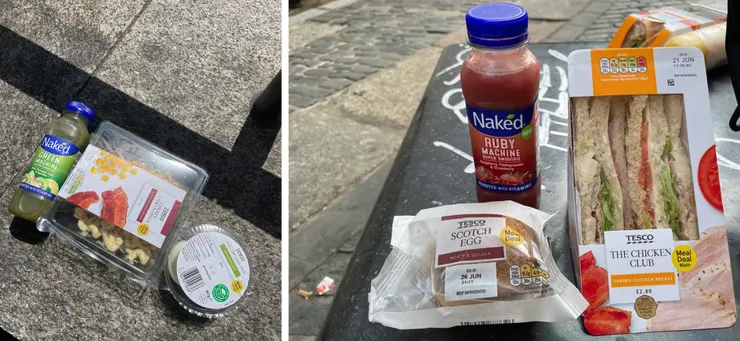 倫敦tesco的meal deal