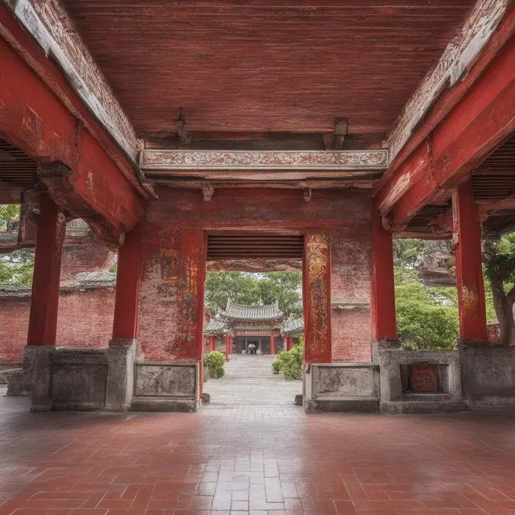 出火觀正殿內部構造