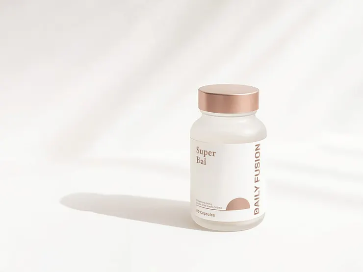 圖說：每日兩粒SUPER BAI 金極白，打造夏日透亮肌底。（圖／宇亨生醫）