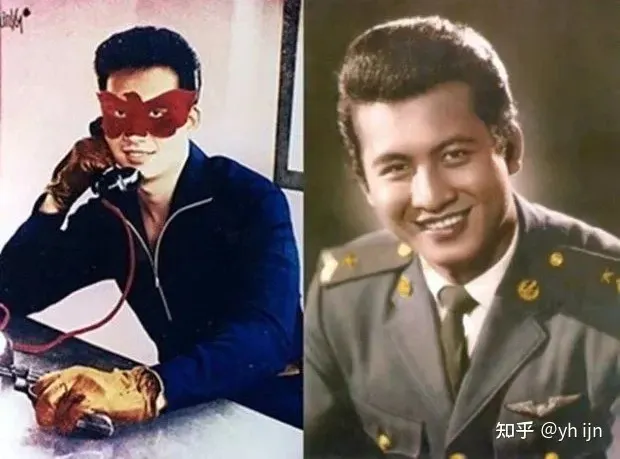 米特相片及在「金鷹」電影中的扮相，圖片來源：Netflix