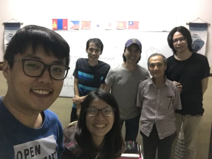 團體進修的固定班底們