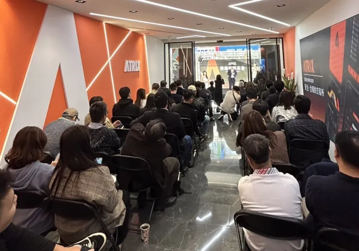 跨鏈科技股份有限公司開幕茶會。(圖/跨鏈科技 )