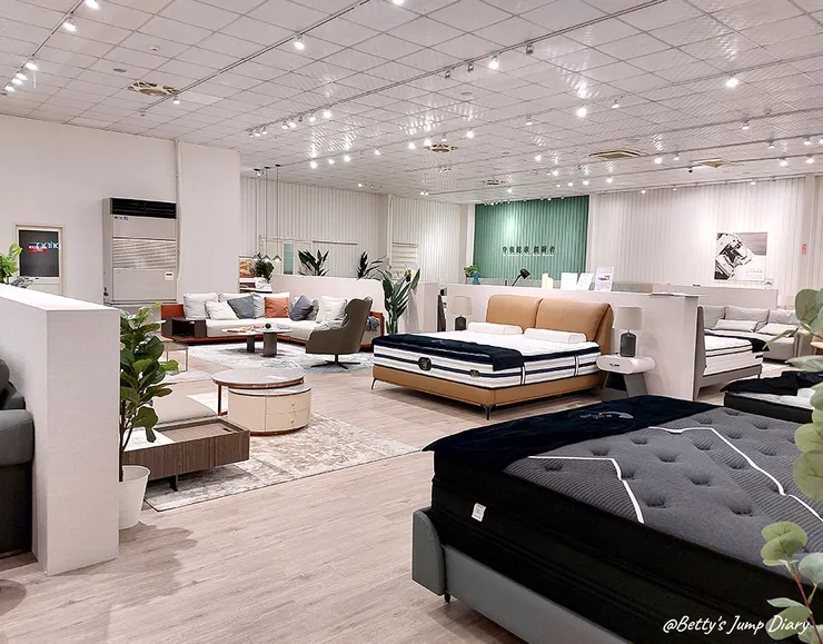 ▲好睡王竹北旗艦店/圖片來源:Betty's Jump Diary