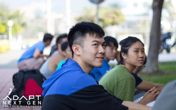 2017 年筆者參與 ADAPT 活動的照片