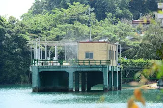 大觀一廠的取水塔