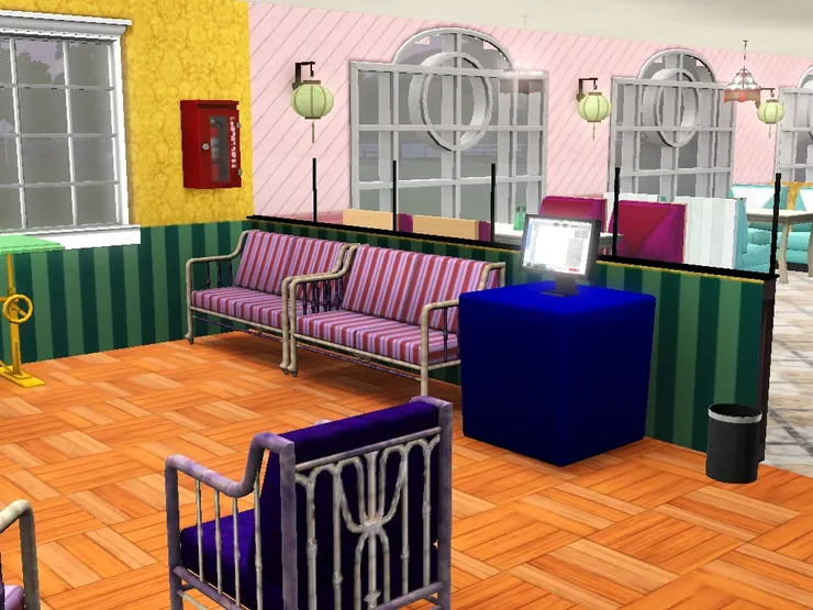 這裏也有電腦能查看一一內聯網。