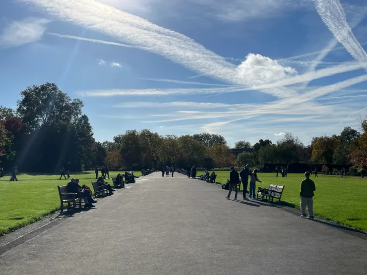 秋天的Regent Park