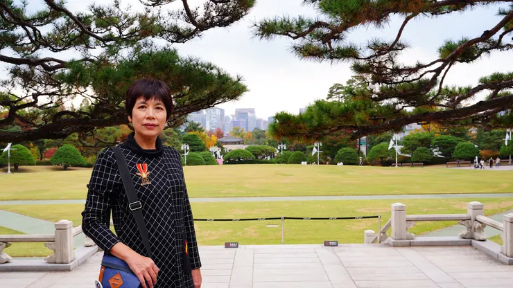 主館望向景福宮