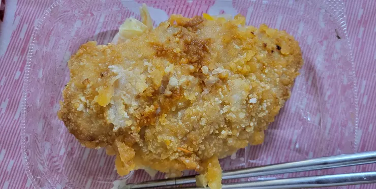 超級大的炸雞排