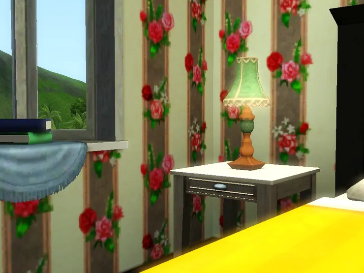 可以的話，我在床邊都會放床頭燈，總覺得這樣很華麗。