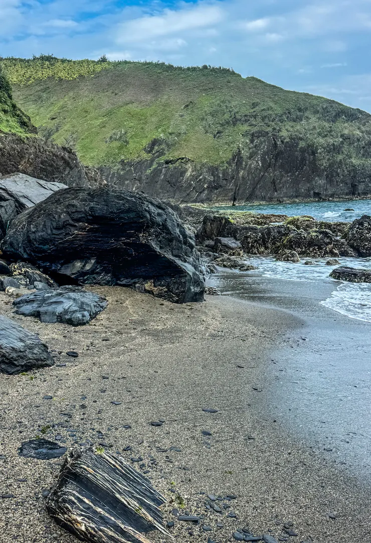 這次的目的地是後面那一座小島