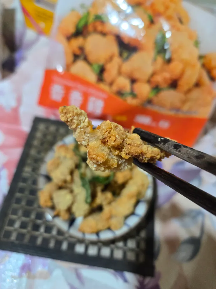 大塊的少，小塊的多