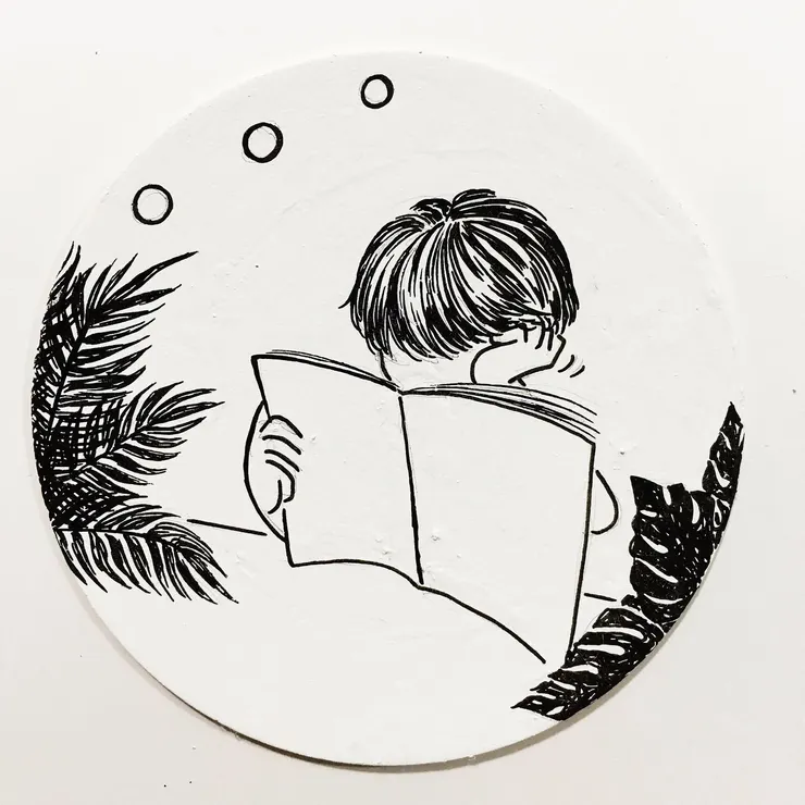 愈來愈喜歡獨處 （雖然我媽擔心我沒朋友） 一個人大老遠來看不知名的展覽 看著過期雜誌 被感動得一直偷抹淚 --- 大家的寶貝