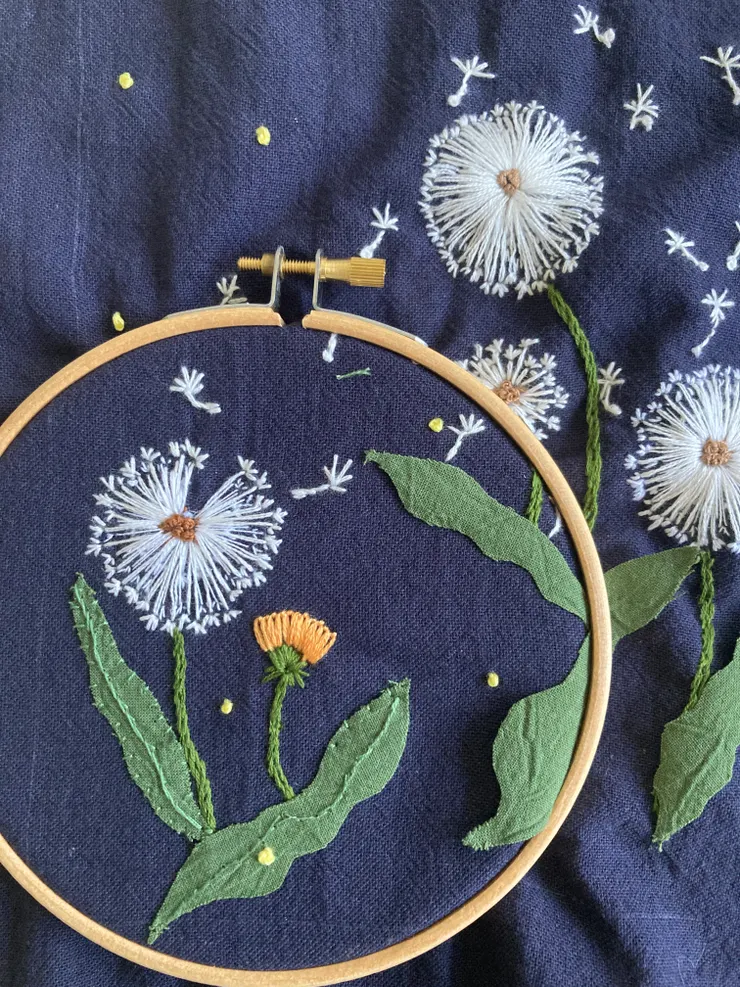 加上黃色點點的螢火蟲點綴