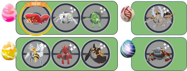 蟲屬性寶可夢活動 團體戰