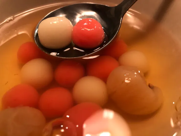 儘管不是每顆都圓,但能相聚就是緣。