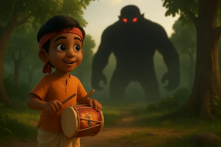 小鼓手與影子巨人