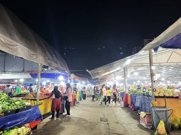 ▲第一天晚上體驗亞庇的傳統巿集