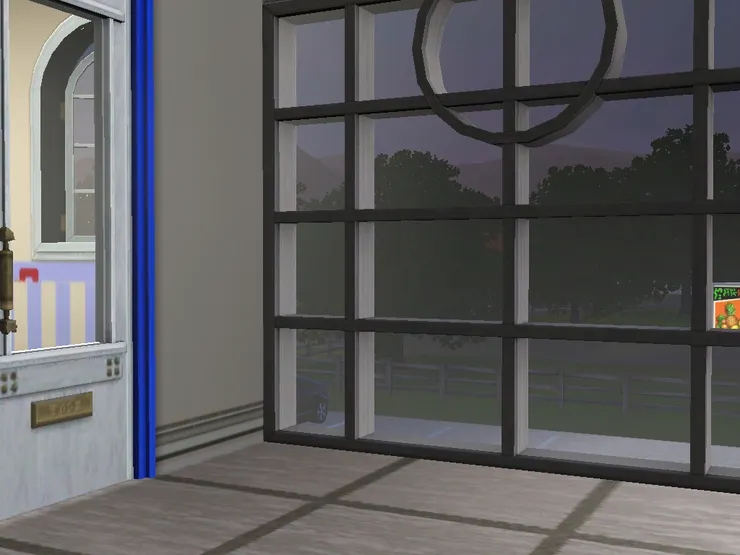 跟在對面一樣，我想多點自然光，也想開揚些，所以這邊也建了大窗。