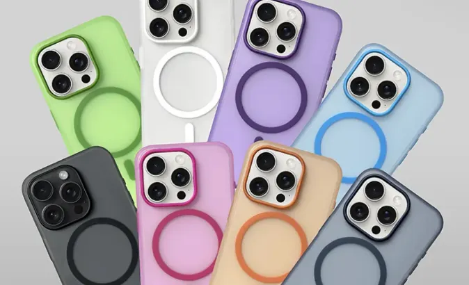 多款顏色隨心搭配的 MagSafe 磁吸殼