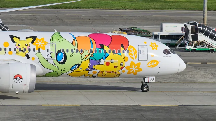 酷航皮卡丘彩繪機是波音B787機型!