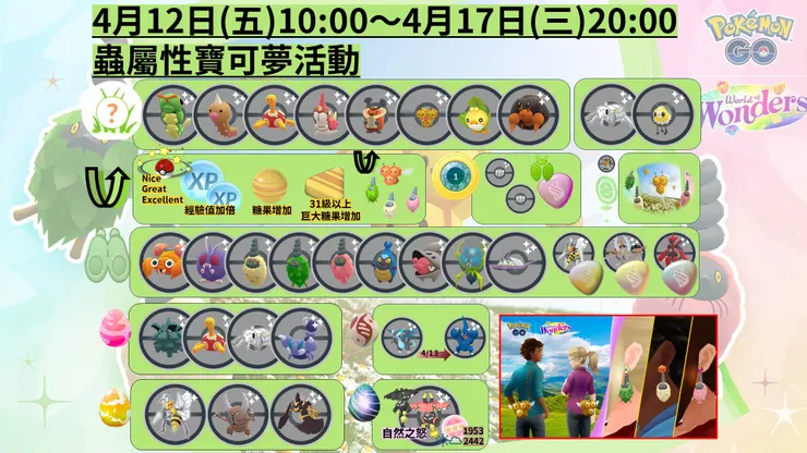 蟲屬性寶可夢活動