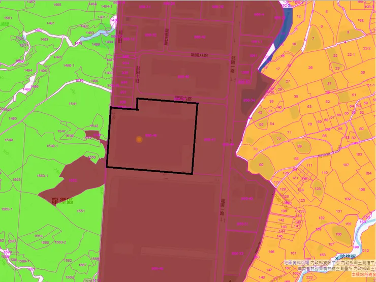 來源：全國土地使用分區查詢
