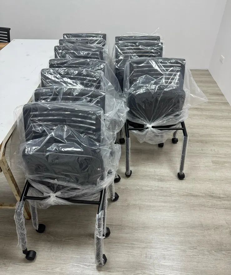 台灣好椅出貨 8001 翻折培訓椅｜培訓教室使用