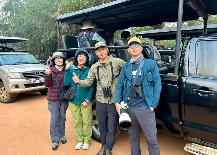 圖13 右邊2位是行程中重量級的老師/學長