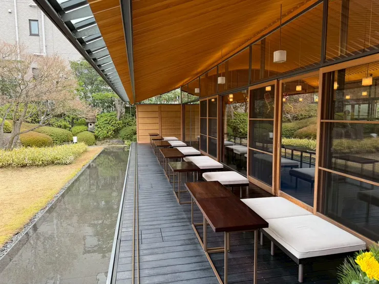 幽靜環境可靜靜享受美味和菓子